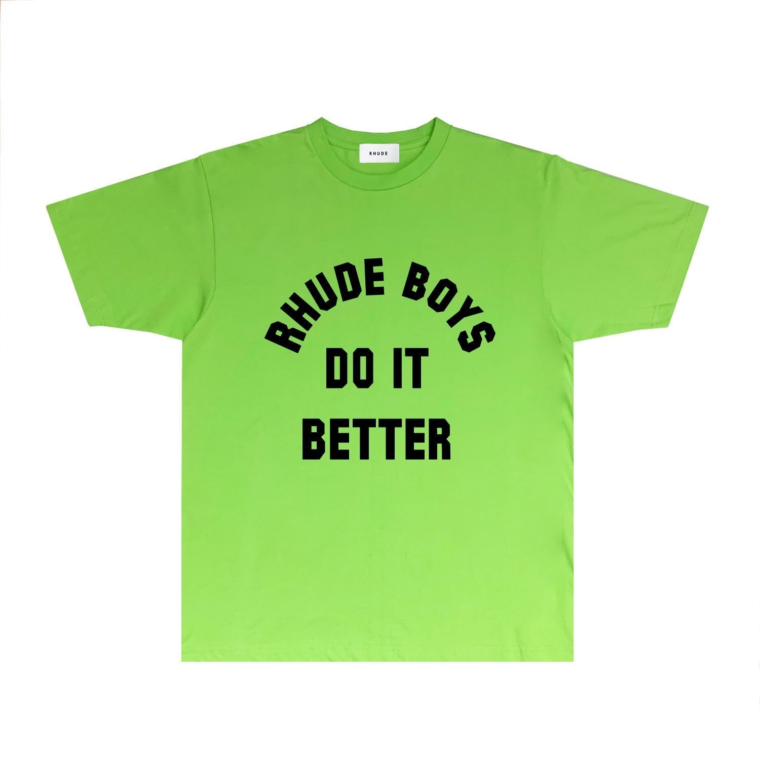 Rhude T-shirts Printed Trendy Pure Cotton