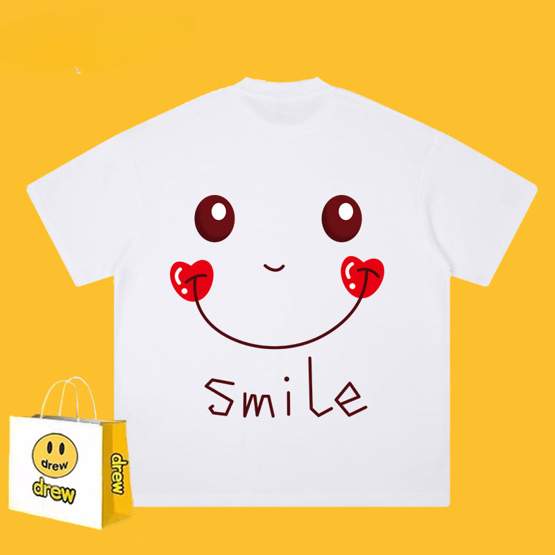 Drew T-shirts Printed Short Sleeve round Neck