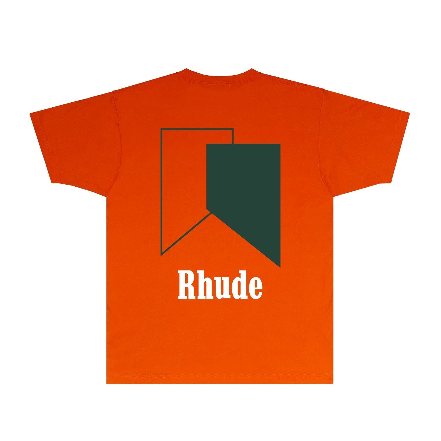 Rhude T-shirts Printed Trendy Pure Cotton