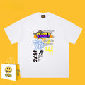 Drew T-shirts Short Sleeve Graffiti Printing
