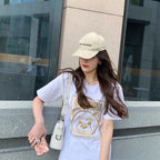 Moschino T-shirt Cartoon Short Sleeve T-shirt Couple