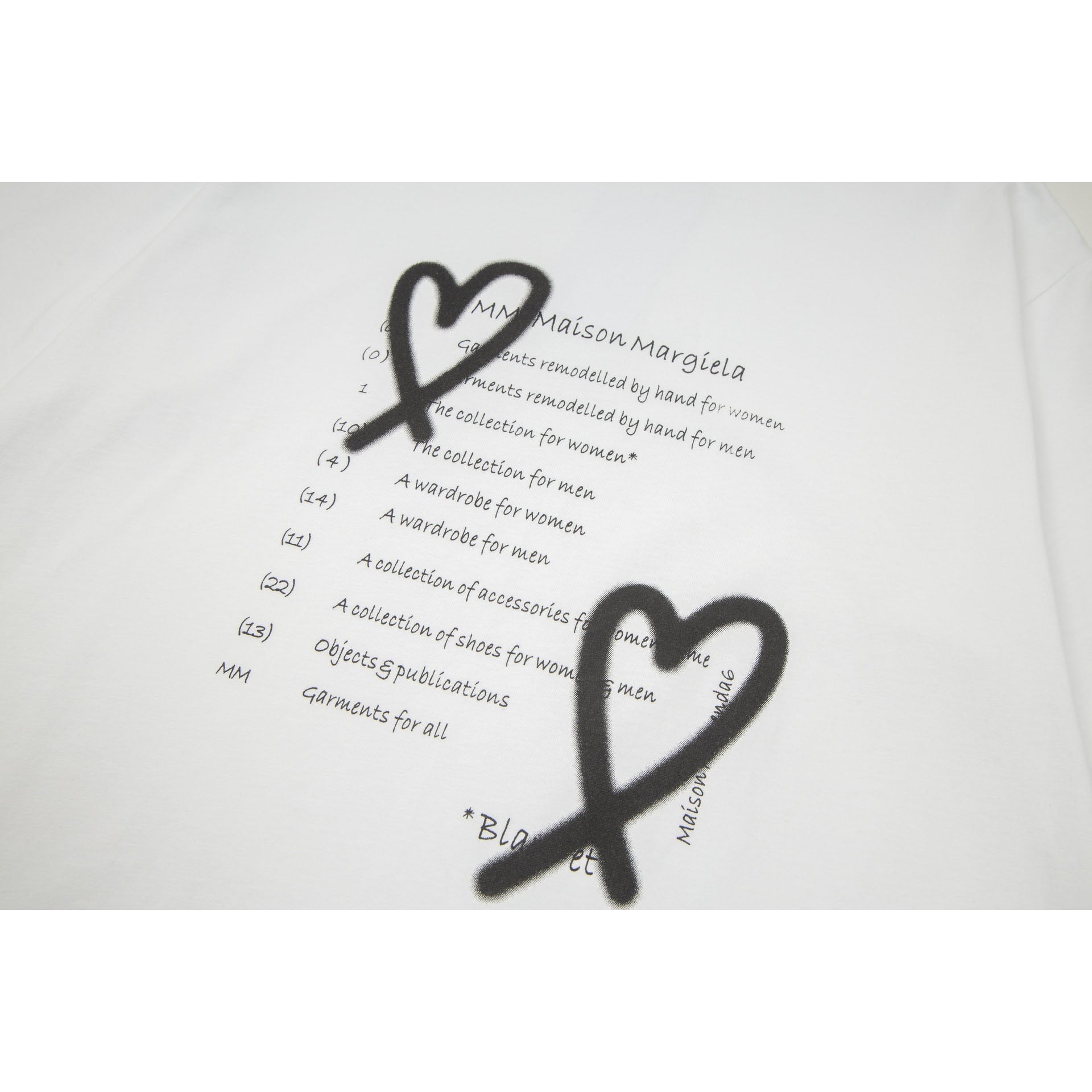 Maison Margiela T-shirt Crew Neck Loose Short Sleeve T-shirt