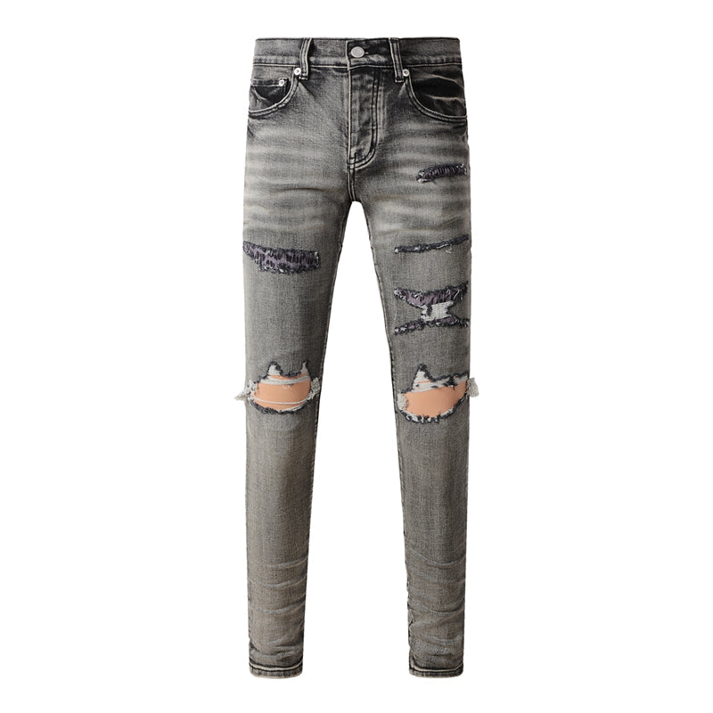 PURPLE  Fashion Jeans 9068