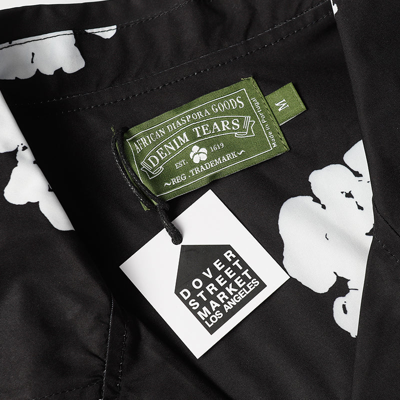 Denim Tears Button-Down Shirt Flower Woven