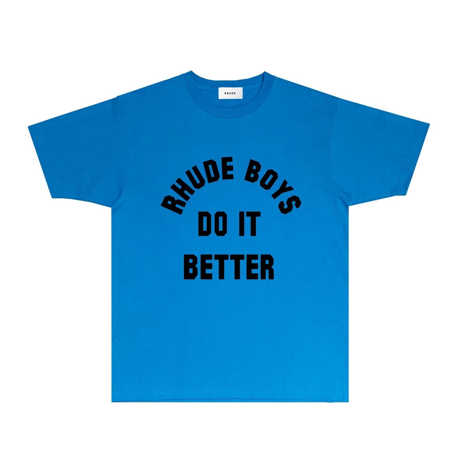 Rhude T-shirts Printed Trendy Pure Cotton