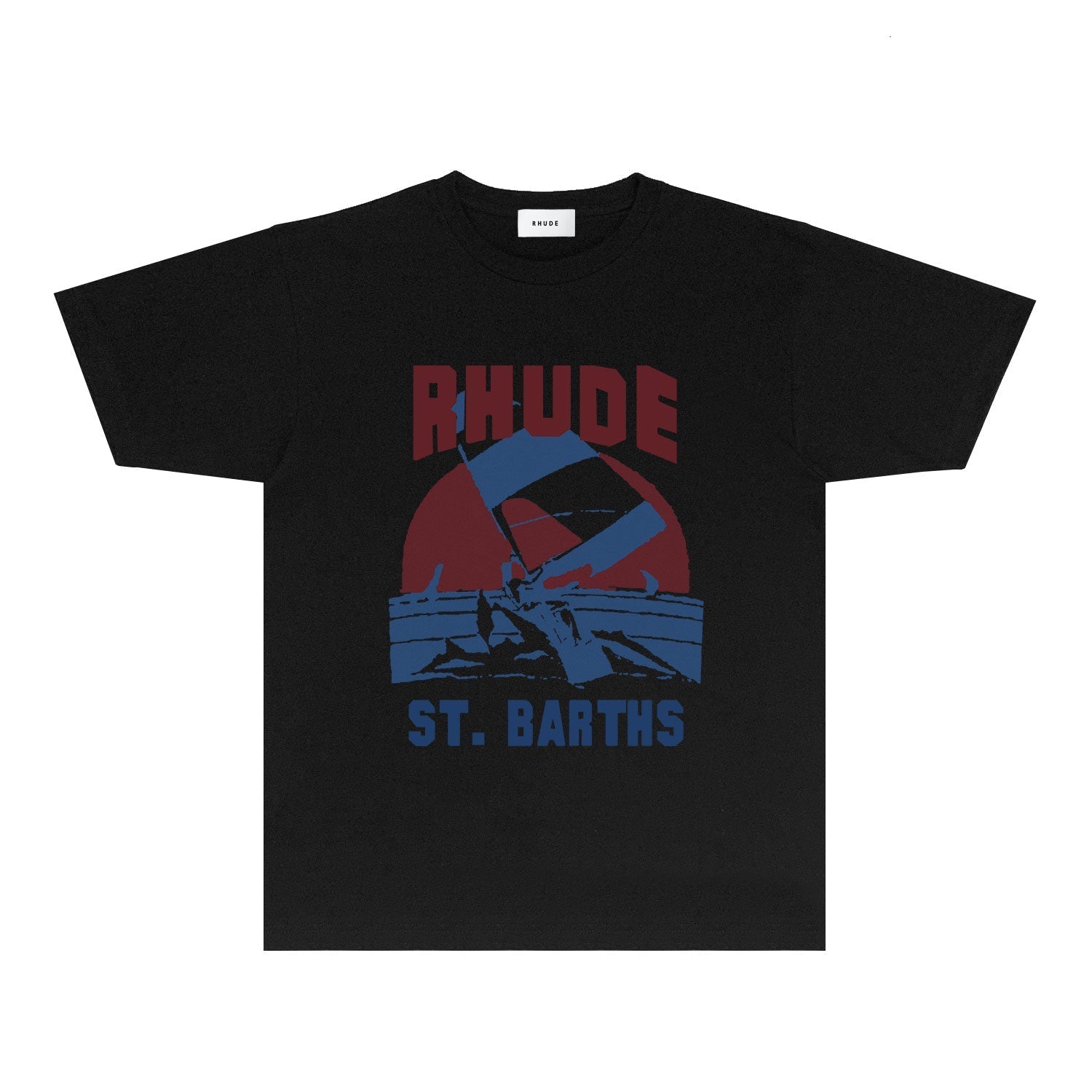 Rhude T-shirts Printed Trendy Pure Cotton