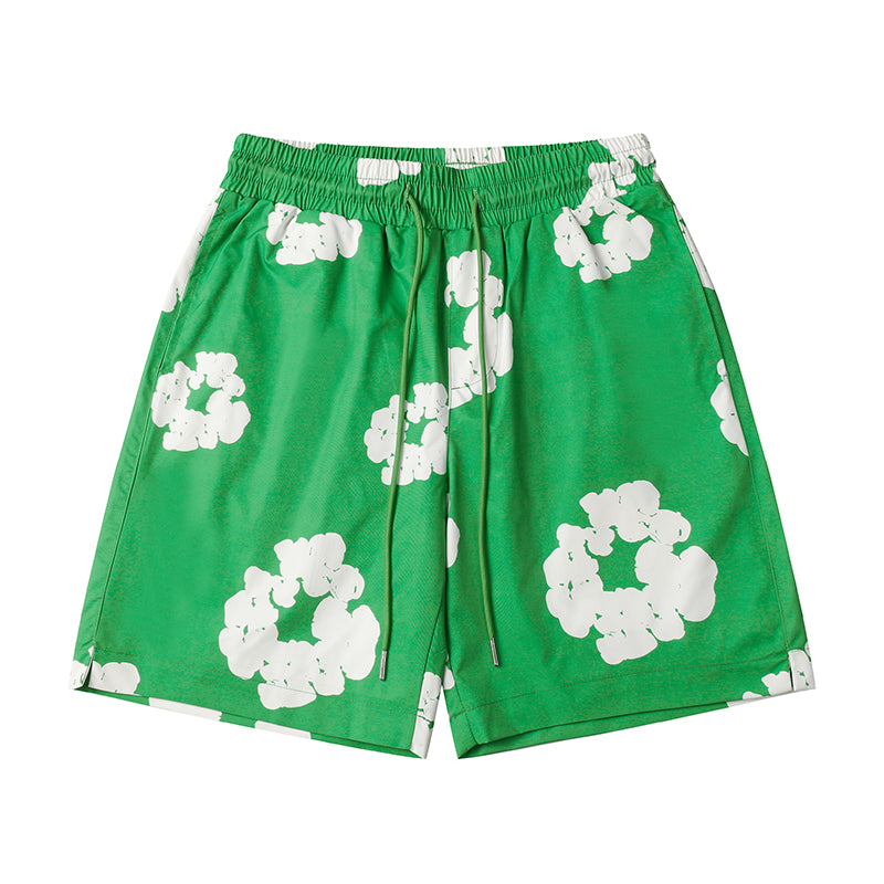 Denim Tears Shorts flower woven