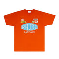 Rhude T-shirts Printed Trendy Pure Cotton