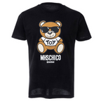 Moschino T-shirt Teddy Bear Mickey Mouse Printed T-shirt Men And Women